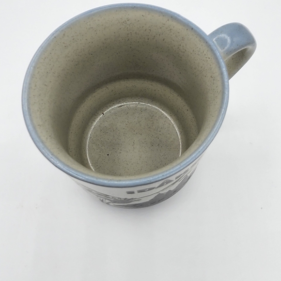 Vintage Idaho Scenic Skiing Elk  in Mountains Sun Etched Souvenir Coffee Mug ISC - Picture 6 of 7